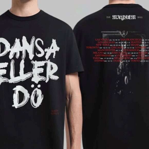 Lulu Other - Lady Gaga The Mayhem Ball Tour 2025 2026 T-Shirt  252